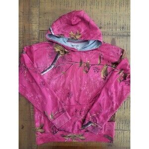REALTREE pink hoodie youth L